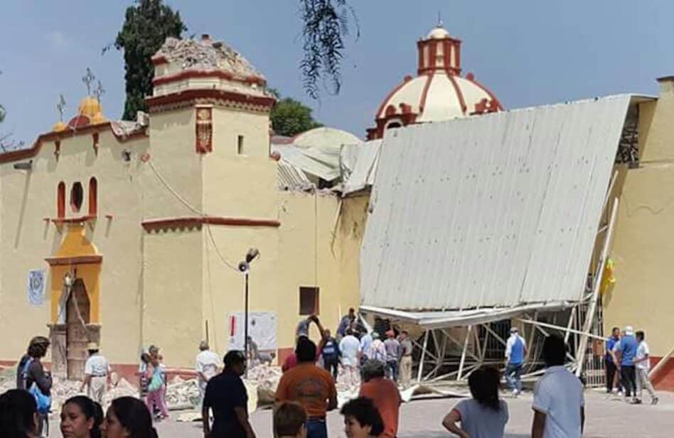 Son tres las vicarías de la Arquidiócesis de México más dañadas por el sismo