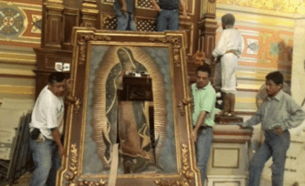 Diócesis de Tampico se muestra misericordiosa   con la agresora de la Virgen de Guadalupe