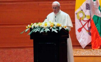 Discurso del Papa a las autoridades y la sociedad civil de Myanmar