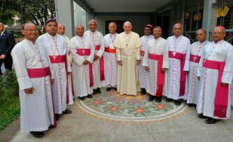 Discurso del Papa Francisco a los Obispos de Bangladesh