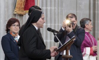 Palabras de gratitud y bienvenida a nombre de la vida consagrada