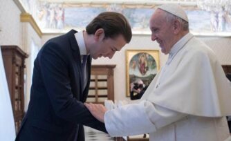 El Papa y el Canciller de Austria hablan en reunión de la defensa de la vida y la familia