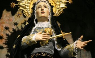 La Virgen de los Dolores en la cultura nacional