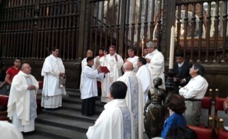 Celebran en la Catedral y en El Sagrario al Señor de la Misericordia