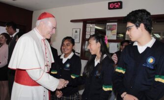 Galería de la visita del Card. Aguiar a la Lumen Gentium