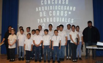 Fueron niños los ganadores del  Concurso de Coros Parroquiales