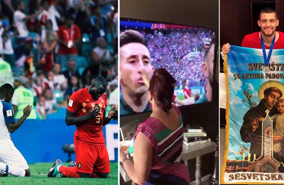 9 gestos de fe que marcaron el Mundial de Rusia 2018