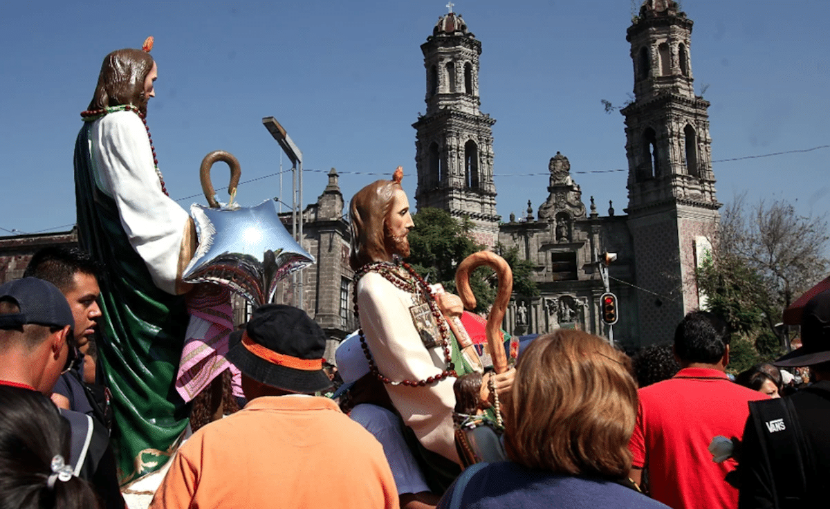 Fiesta de San Judas Tadeo en San Hipólito.