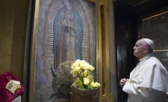 El día que la Virgen de Guadalupe sacó de la depresión al Papa Francisco