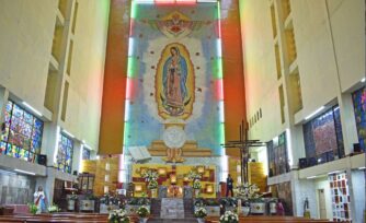 El mural de la Virgen de Guadalupe más grande del mundo