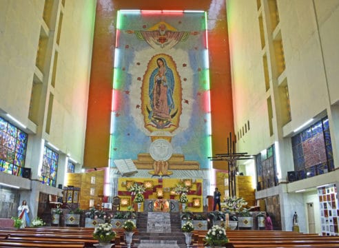 El mural de la Virgen de Guadalupe más grande del mundo