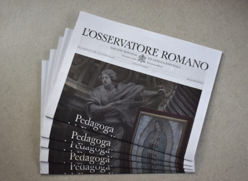 El Papa Francisco anunció cambios en el Observatorio Romano