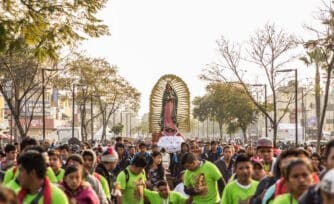 Récord de peregrinos en la Basílica de Guadalupe