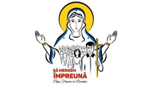 El logo oficial de la visita del Papa a Rumania.