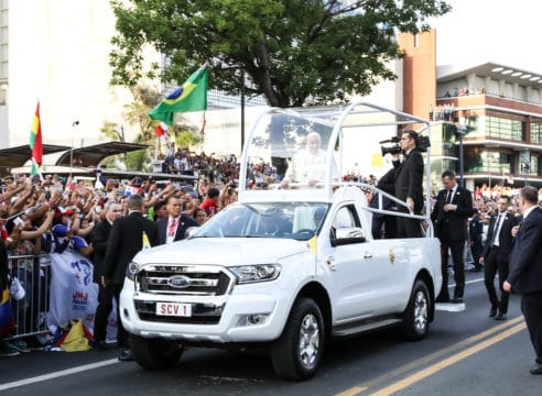 ¿Qué pasará con el papamóvil que utilizó Francisco en Panamá?