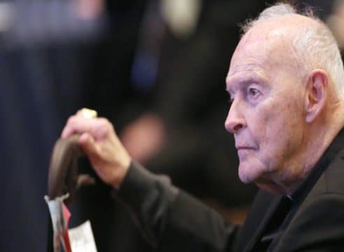 McCarrick fue dimitido del estado clerical