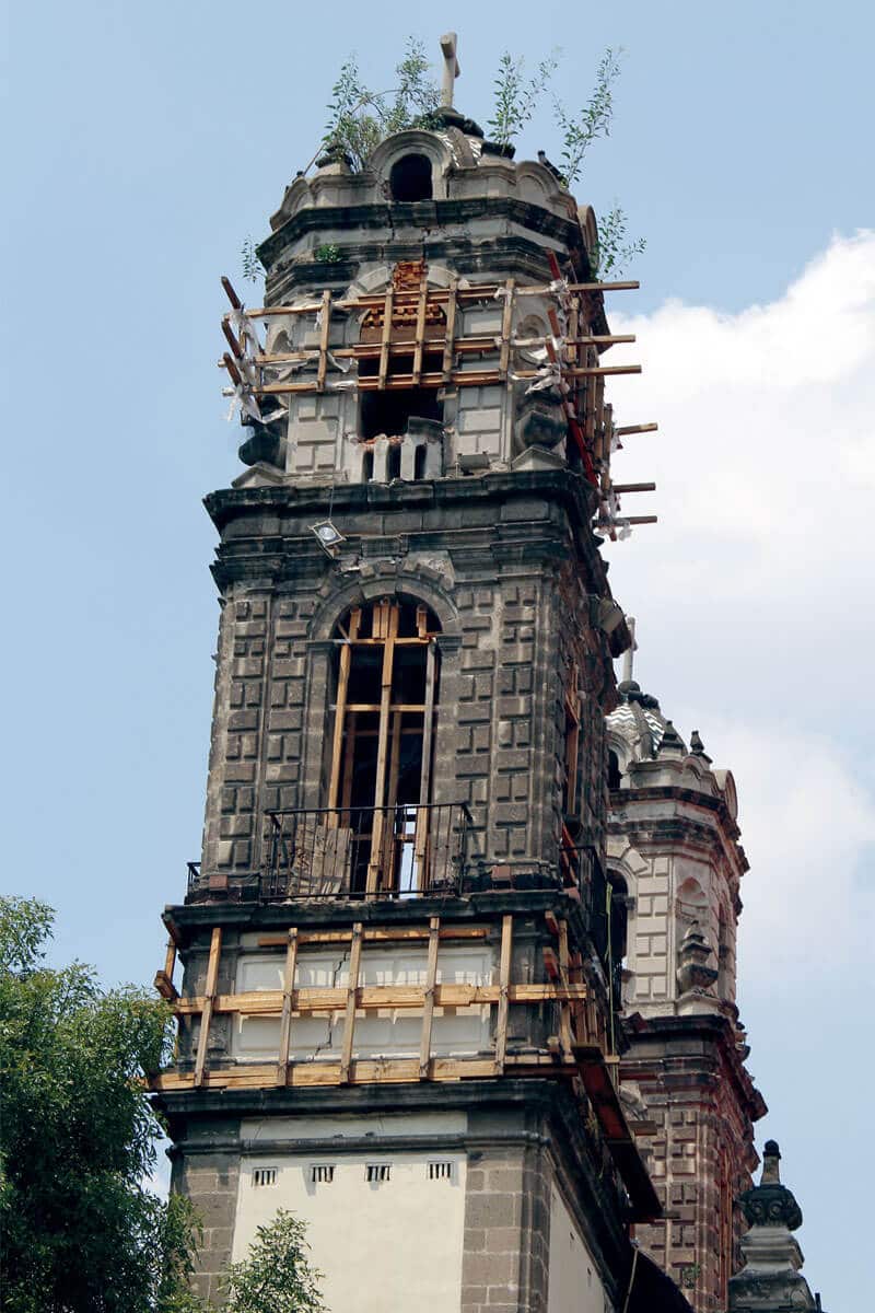 La Parroquia de la Santa Veracruz.