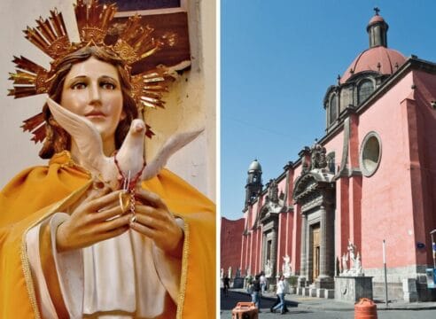 La parroquia del amor está en el Centro de la Ciudad de México