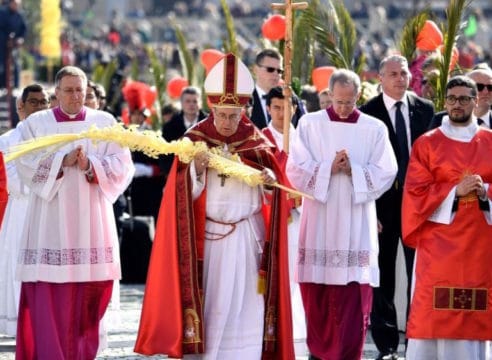 Esta es la agenda del Papa Francisco para Semana Santa y Pascua 2019