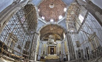 La pandemia no acabó con la fe y la cultura a la iglesia de Santa Catarina