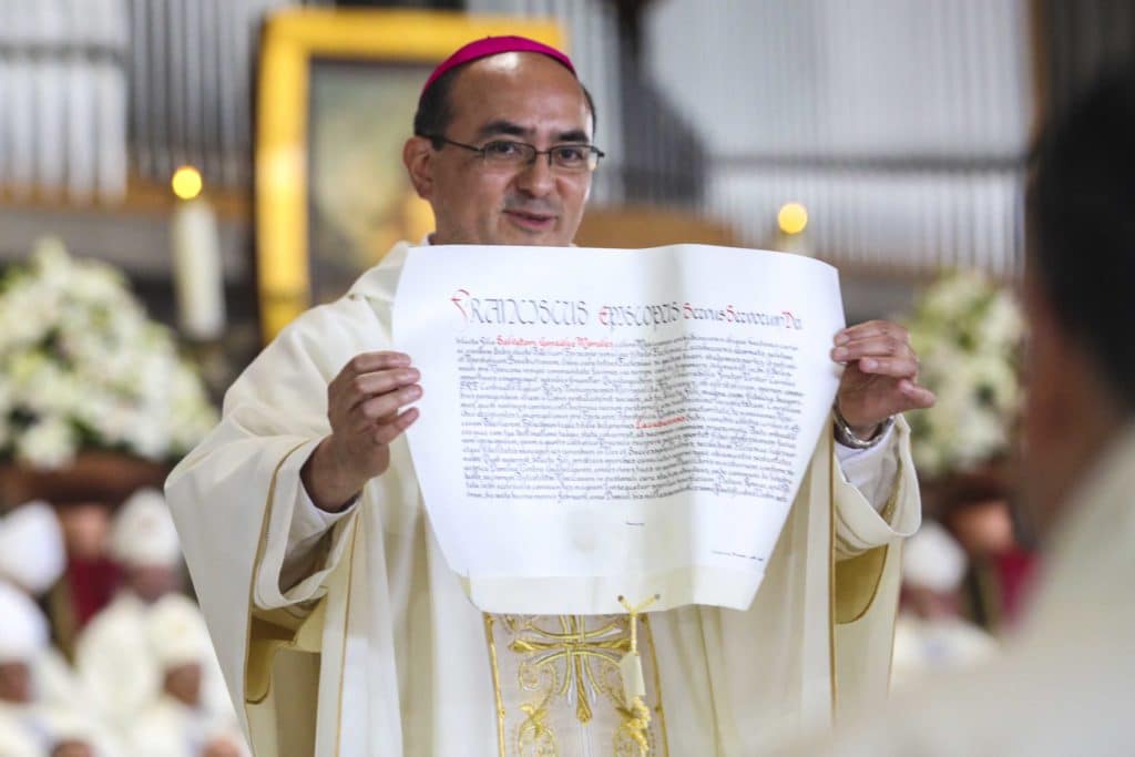 Monseñor Salvador González. Foto: Luis Patricio/Basílica de Guadalupe