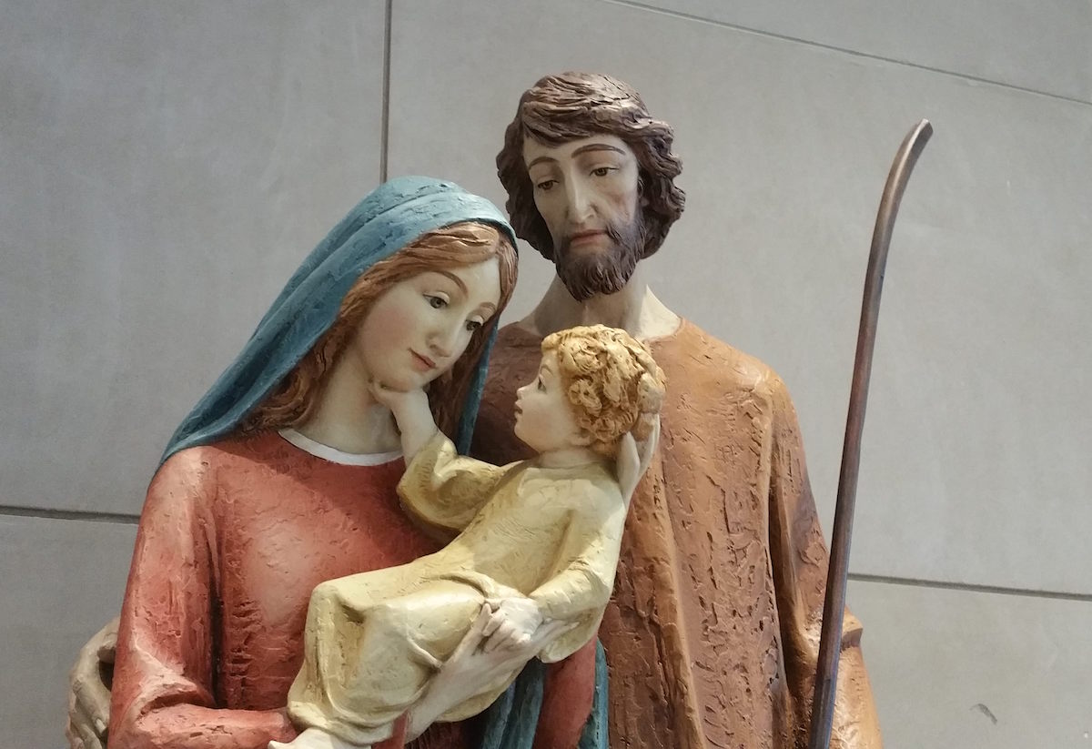 La Sagrada Familia: Jesús, María y José. Foto: Cathopic