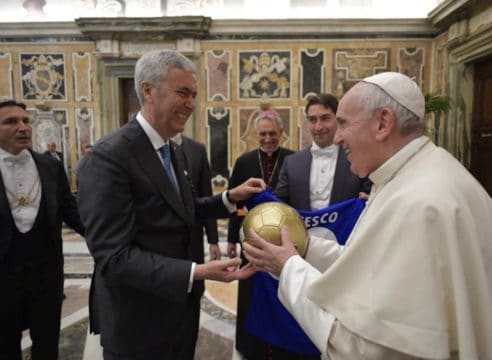 5 reflexiones del Papa Francisco sobre el deporte