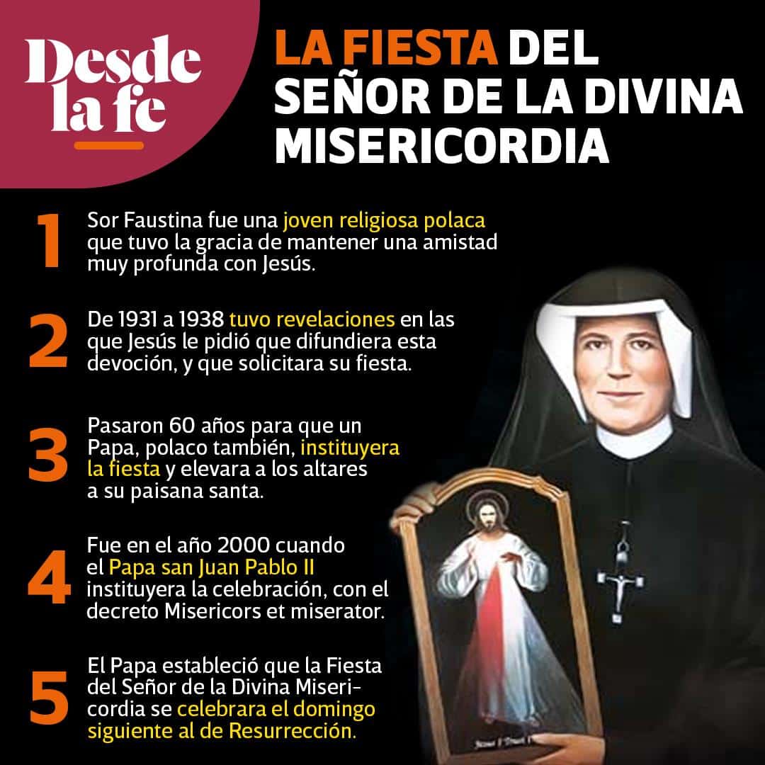 Fiesta de la Divina Misericordia.