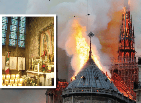 La historia de la coronación de la Virgen de Guadalupe en Notre Dame