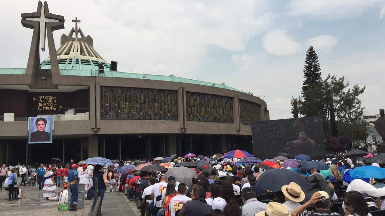 La Basílica de Guadalupe durante la ceremonia de beatificación de Concepción Cabrera. Foto: Roberto Alcántara