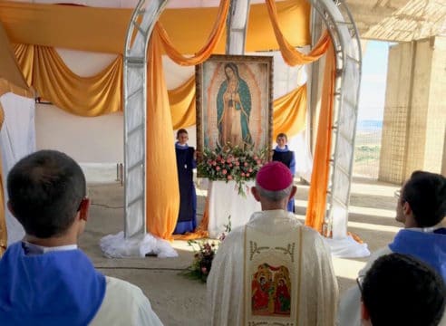 Así fue como la Virgen de Guadalupe llegó a este templo de Brasil