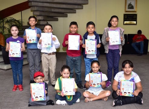 “¿Dónde está Dios?”, así celebramos a los niños ganadores