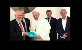 El Papa Francisco se reúne con el Nobel de Economía, Joseph Stiglitz