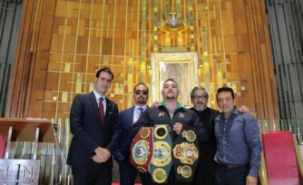 ¿Por qué el campeón Andy Ruiz visitó la Basílica de Guadalupe?