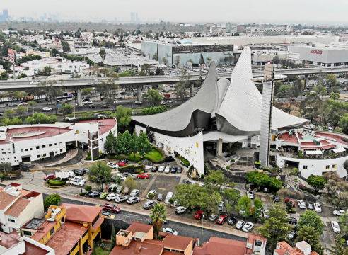 La iglesia icónica del sur de la Ciudad de México