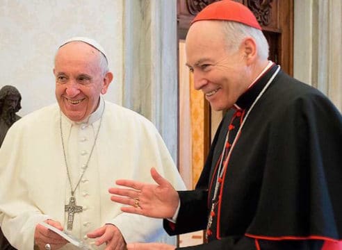 El Papa Francisco envía un mensaje al Cardenal Carlos Aguiar