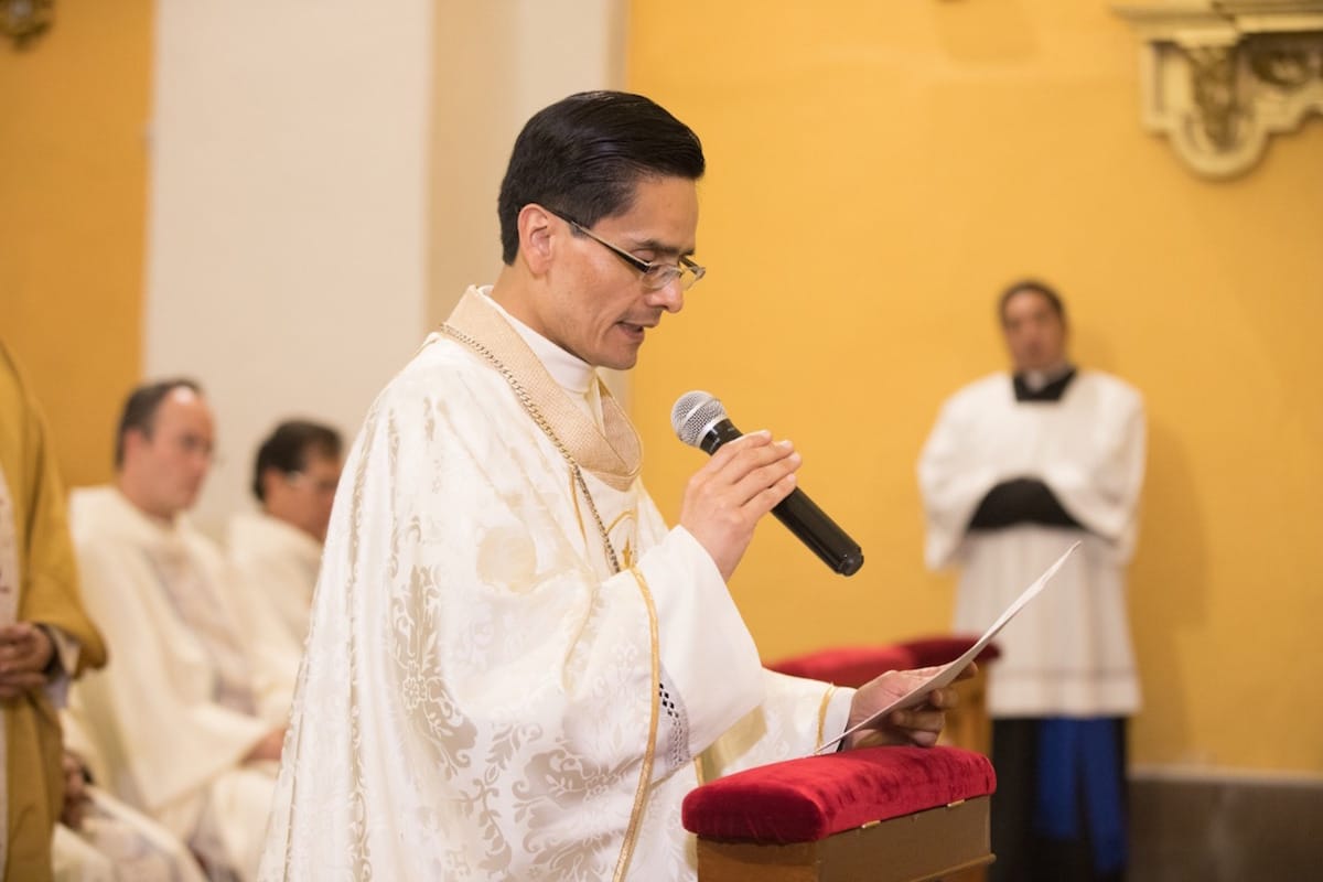 El padre Pérez Raygoza es Vicario Episcopal Territorial de la Zona Pastoral "Beato Miguel Agustín Pro". Foto: María Langarica