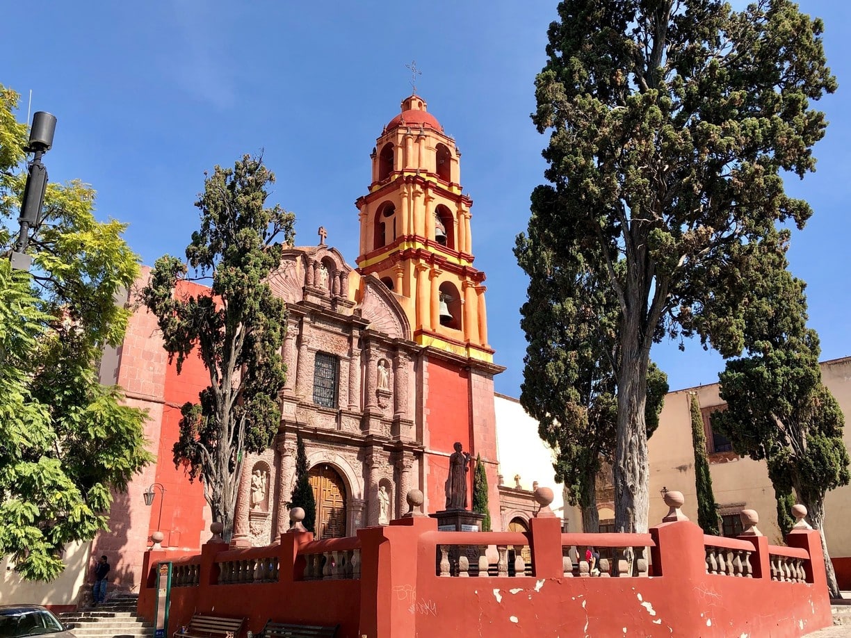 El templo Oratorio de de San Felipe Neri en San Miguel de Allende.