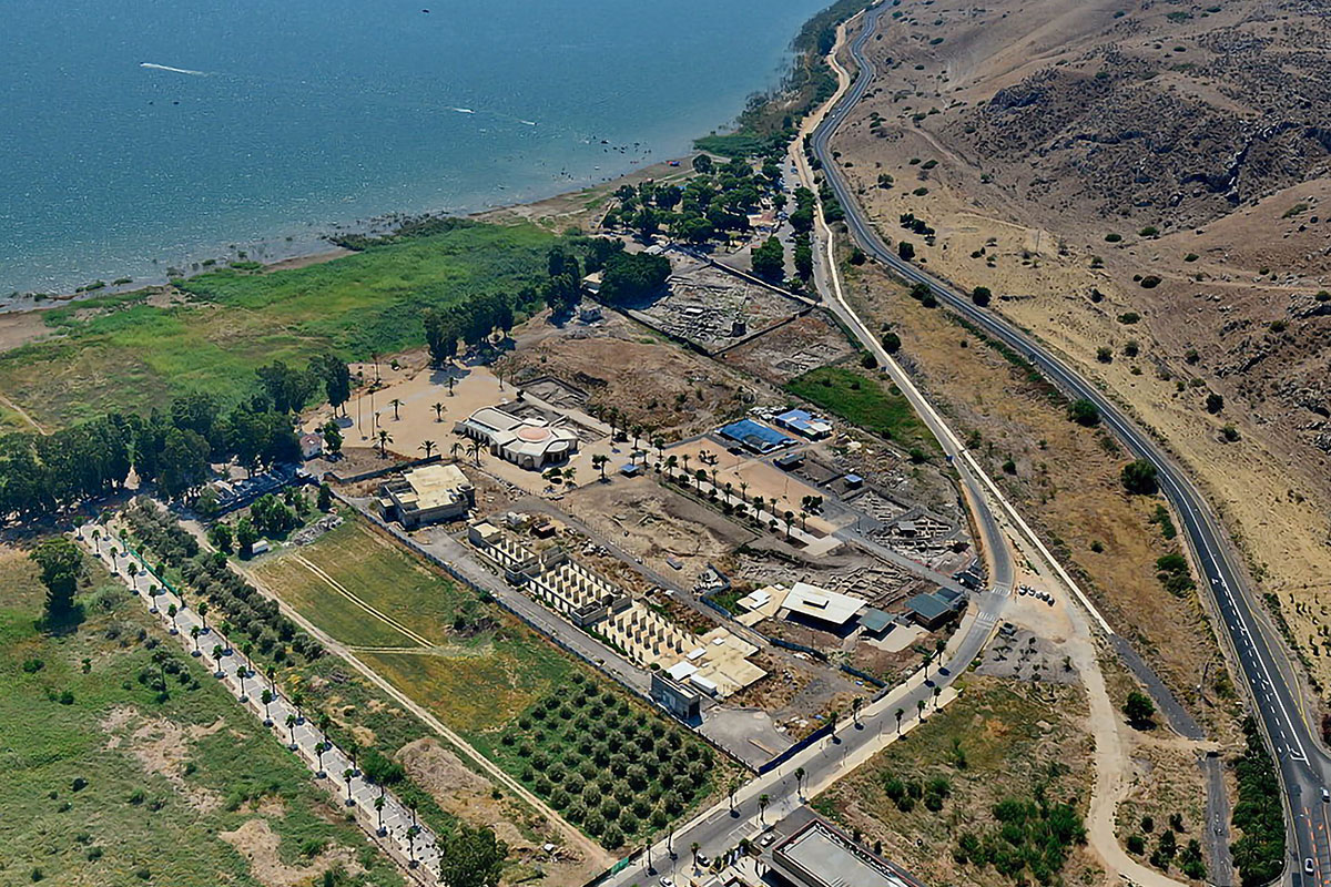 El Proyecto Magdala se encuentra a las orillas del Mar de Galilea, en Tierra Santa.