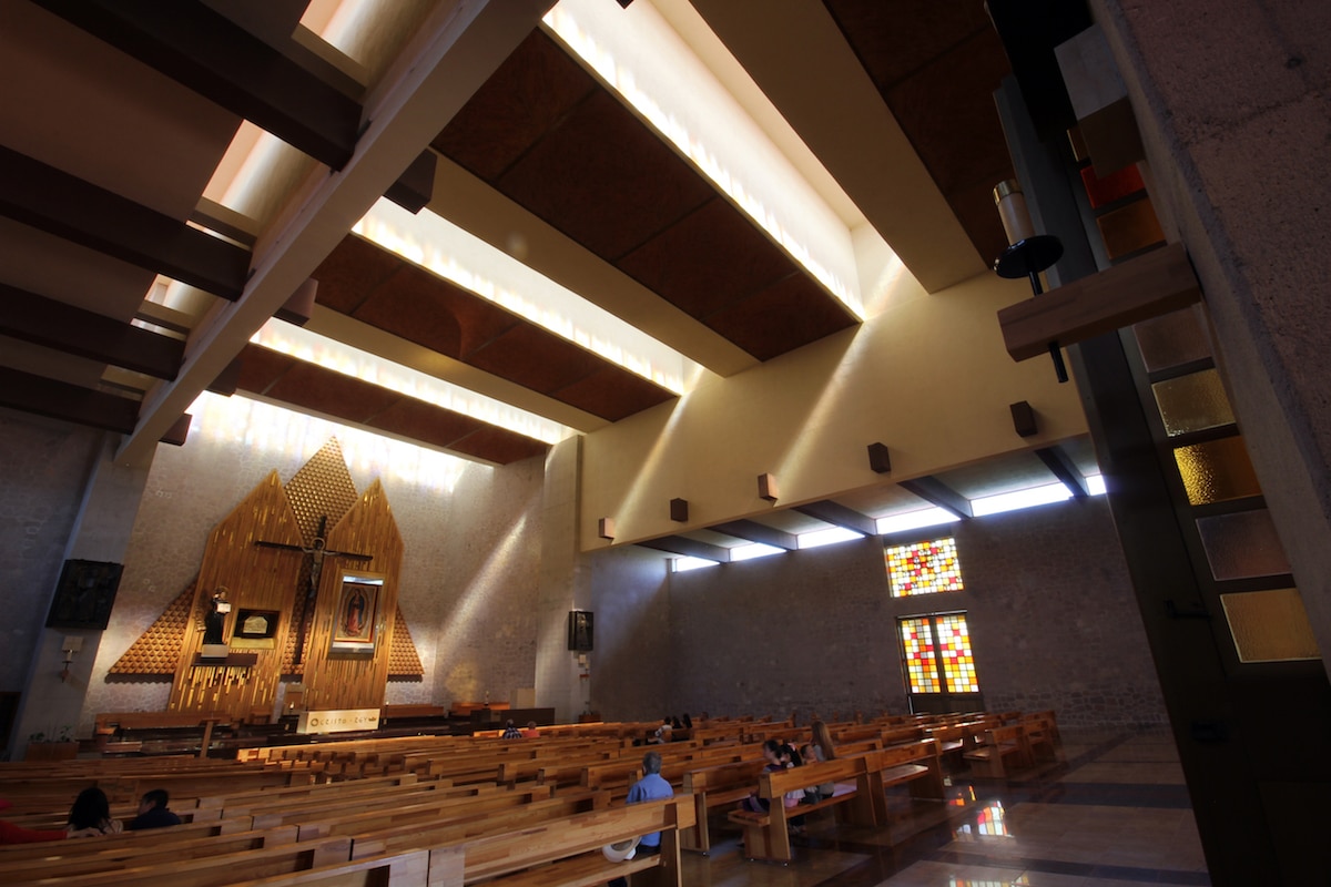 Interior del Santuario de Santo Toribio Romo. Foto: Cortesía Fray Gabriel Chávez de la Mora