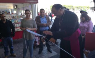 Inauguran Feria del Libro Católico en la Basílica de Guadalupe