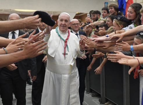 A cinco mil jóvenes scouts en Roma