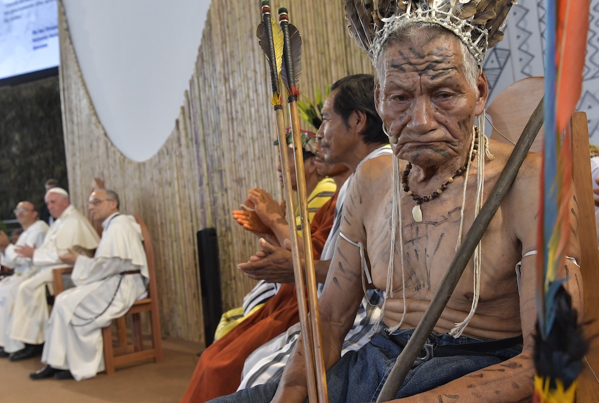 Viaje Apostólico del Papa Francisco a la Amazonia. Foto: L'Osservatore Romano. 19-01-2018