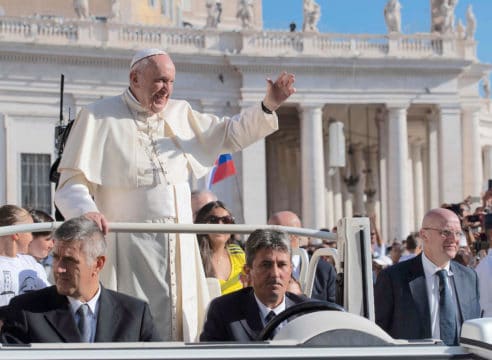 Papa Francisco: la esperanza del mundo es Cristo