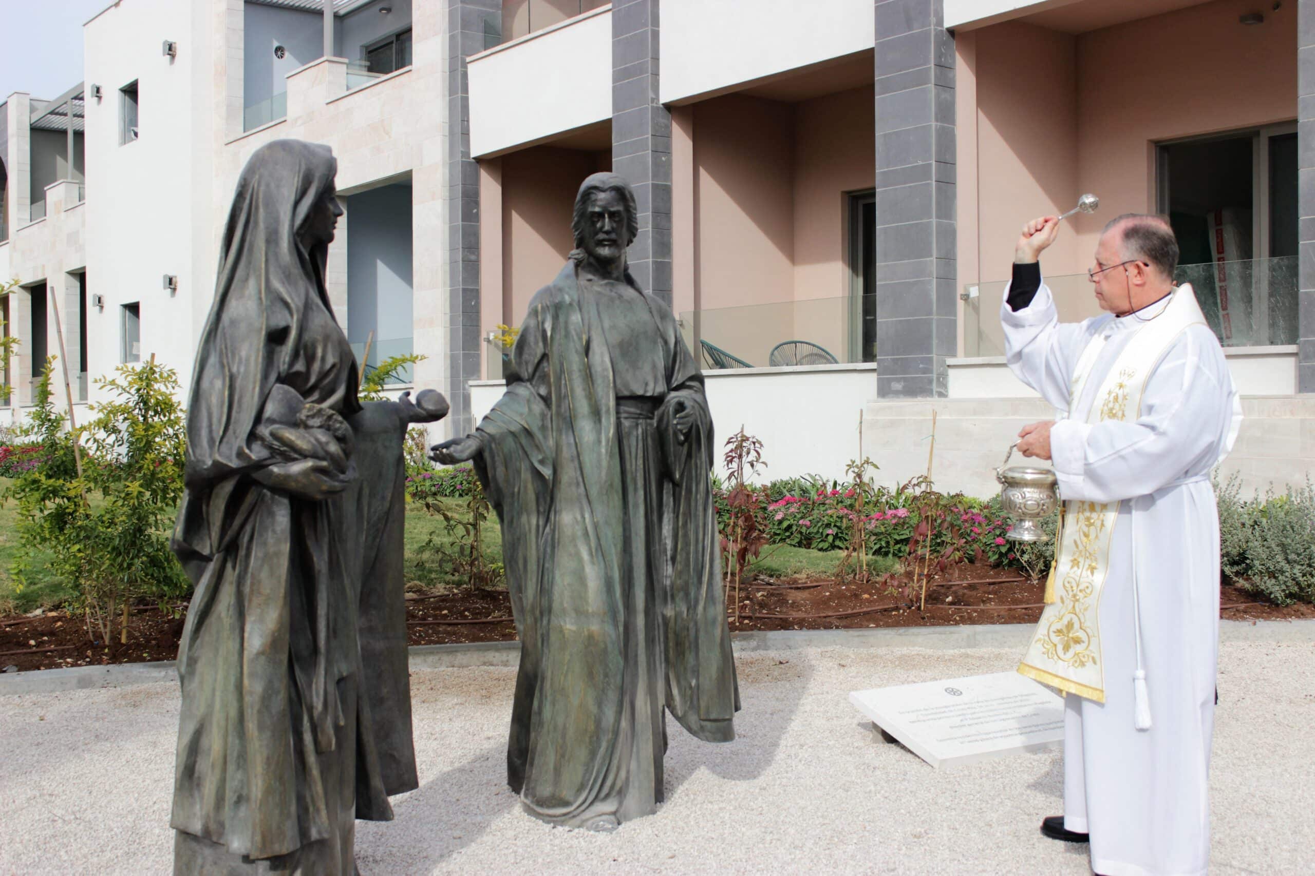 Esculturas de Jesús y la Magdalena, obra de Torrés