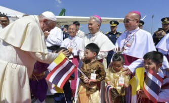 El Papa Francisco se encuentra en Bangkok para su viaje apostólico