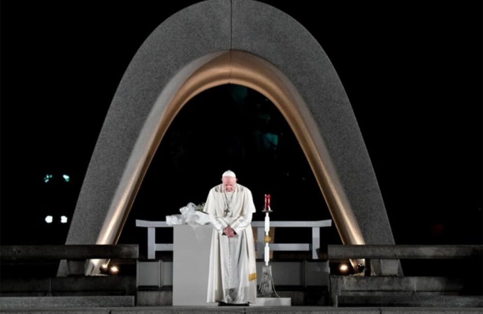 Papa Francisco envía mensaje de paz por el 75 aniversario de Hiroshima