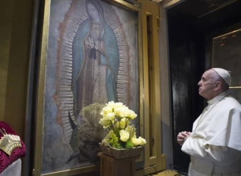 Papa Francisco presidirá Misa en honor a la Virgen de Guadalupe