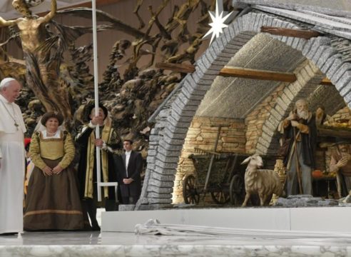 Papa Francisco: "El pesebre es un Evangelio vivo"