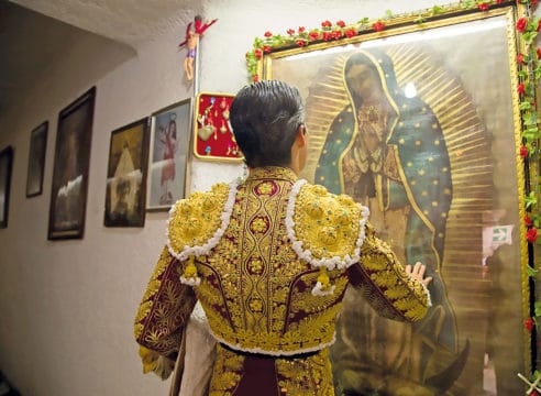 La Virgen de Guadalupe, protectora de los toreros